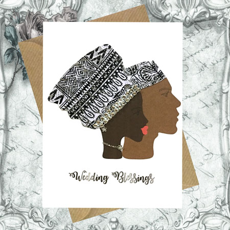 Wedding Blessings card - Image 4