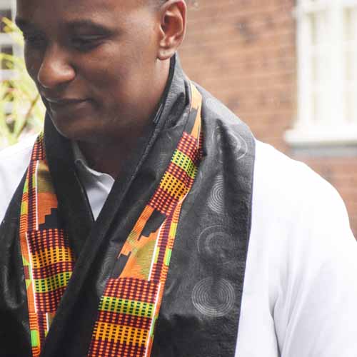 long kente strip scarf