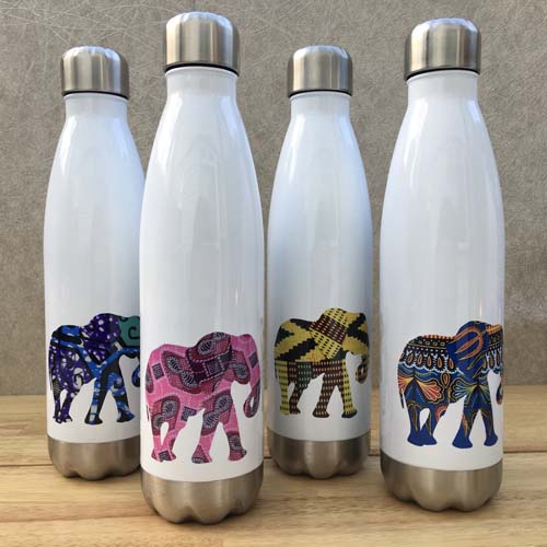 Elephant water bottle, stainless steel - Image 10