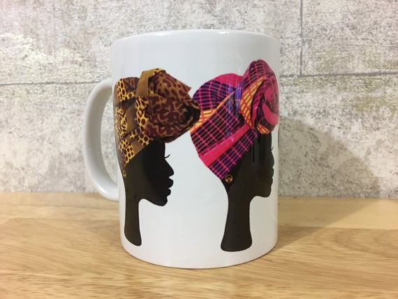 Multicolour Front Knot Headwrap Mug - Image 3