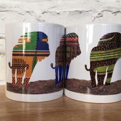 African lion Mug