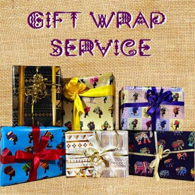 Gift wrap service. Get your gift wrapped for you!