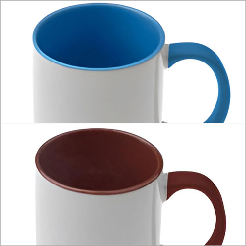 Purple and blue headwrap mug - Image 7