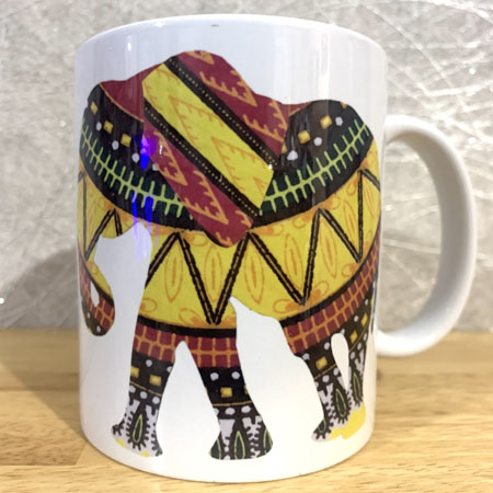 Yellow Elephant Mug - Image 4