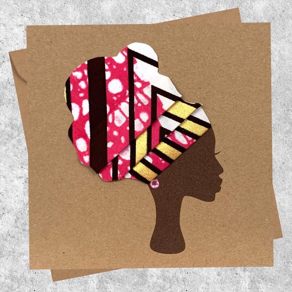 Pink gold high headwrap - Image 4