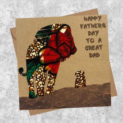 Father’s Day Lion card