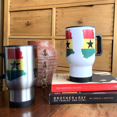 Country map travel mug, choose your country