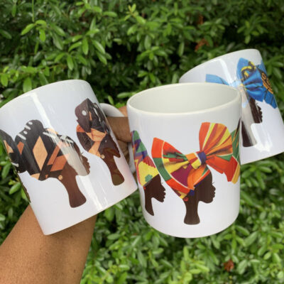 Headwrap single fabric mugs