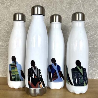 Men's water bottle, stainless steel